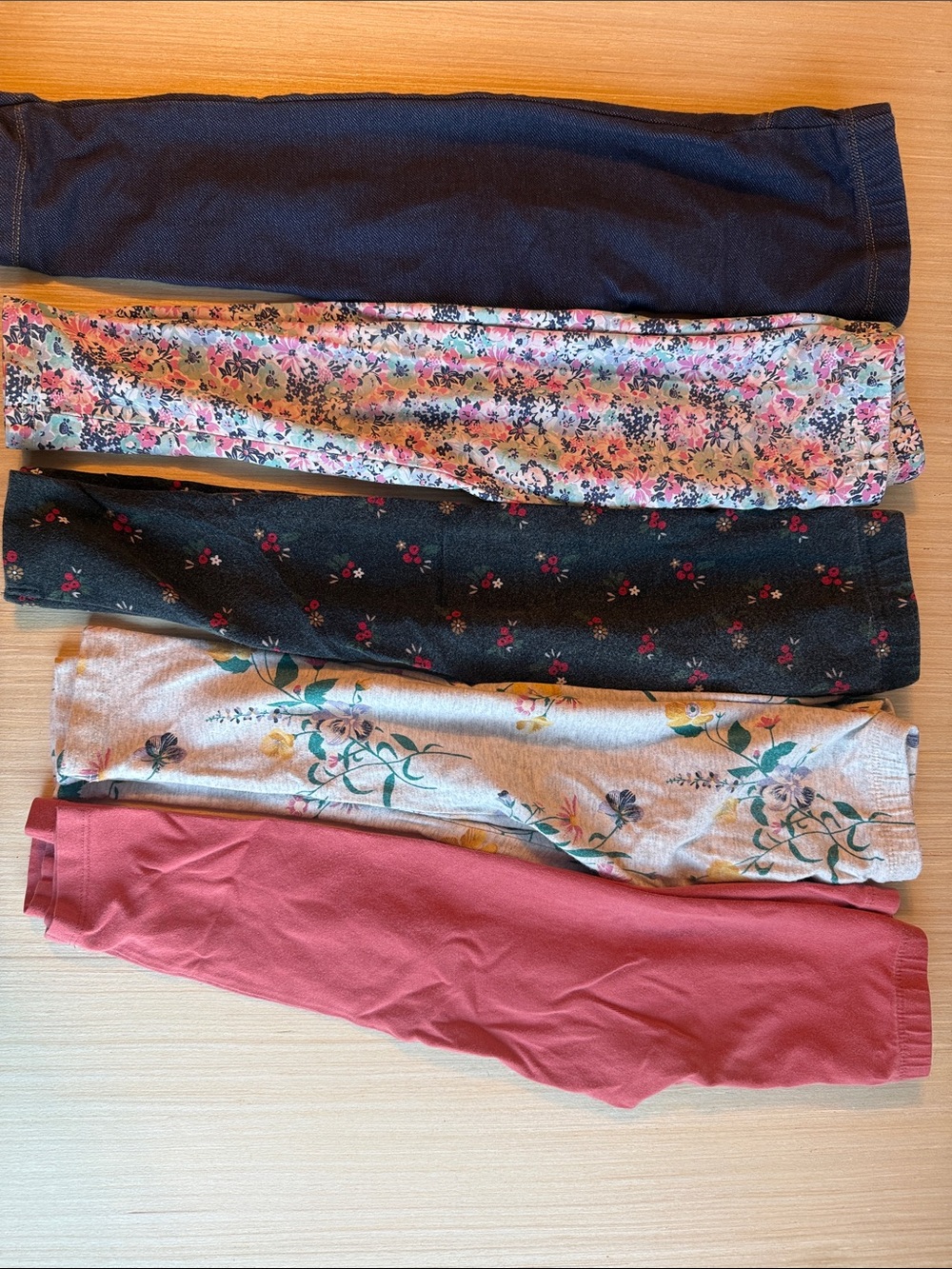 4T Leggings Bundle (5 total)
